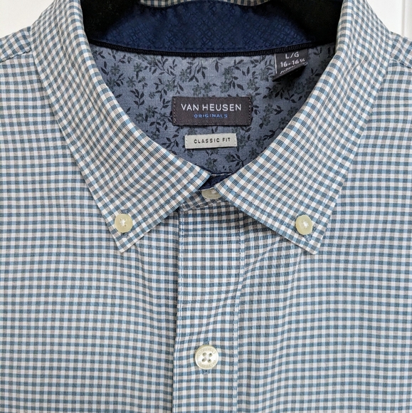 Van Heusen Button Down Shirt - Large - Picture 3 of 7